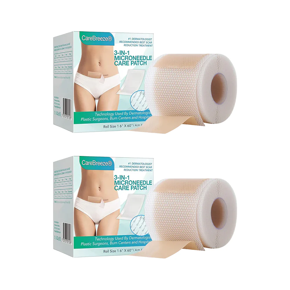2pcs x 𝗖𝗮𝗿𝗲𝗕𝗿𝗲𝗲𝘇𝗲® Microneedle Scar Care Patch - Image 13