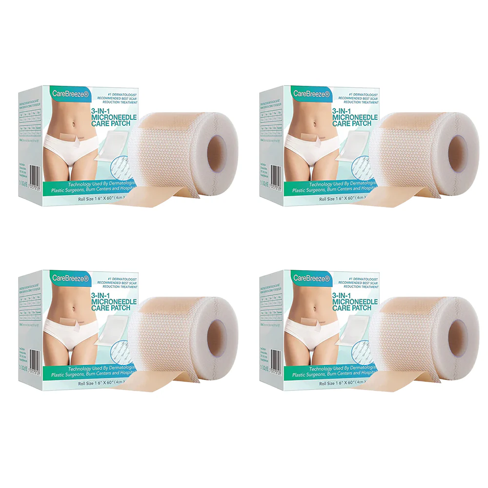 4pcs x 𝗖𝗮𝗿𝗲𝗕𝗿𝗲𝗲𝘇𝗲® Microneedle Scar Care Patch - Image 13