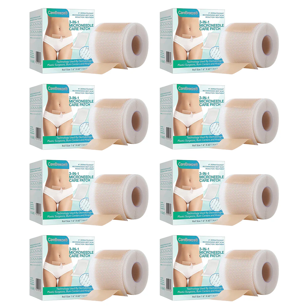 8pcs x 𝗖𝗮𝗿𝗲𝗕𝗿𝗲𝗲𝘇𝗲® Microneedle Scar Care Patch - Image 13